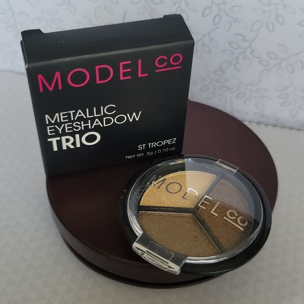 Model CO Metallic Eyeshadow Trio - St. Tropez